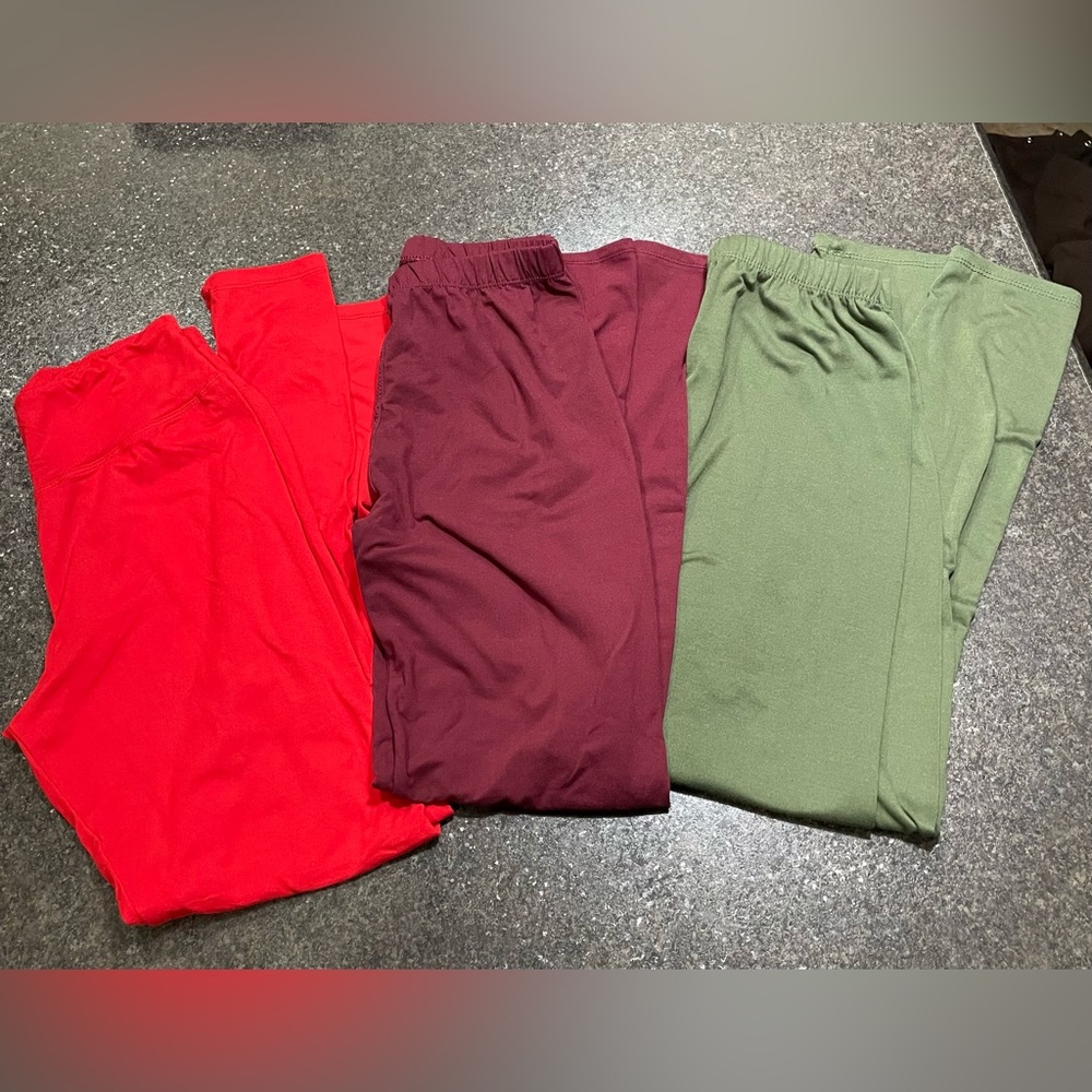 3 pair for $12 soft Boutique leggings